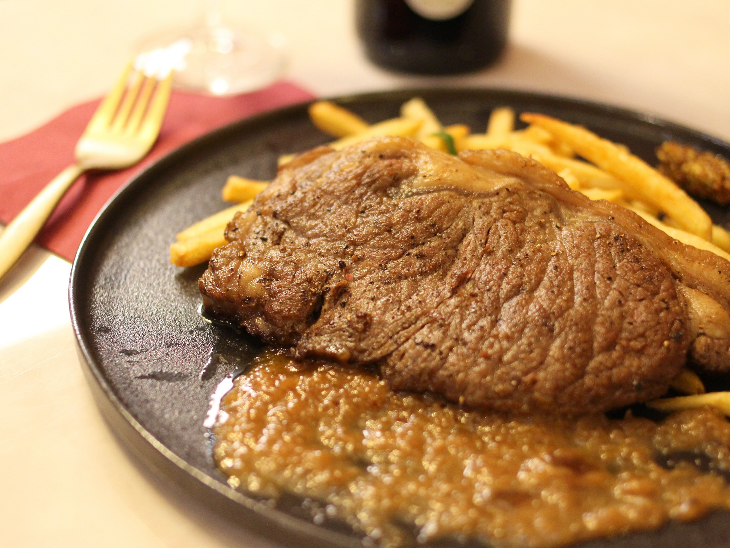 bistro Ubu - ステーキ