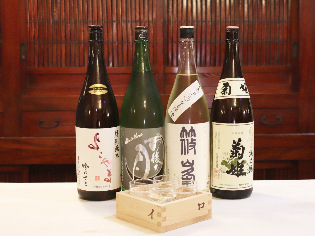 bistro Ubu - 日本酒の飲みくらべ